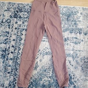Mauve athletic leggings